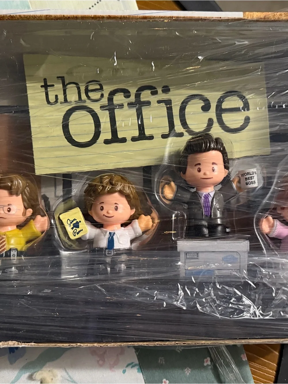 Fisher-Price The Office Figure Set - Yellow, White, Black, Purple